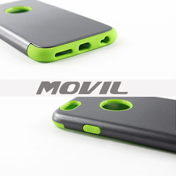 NP-2475 2 en 1 tpu    pc funda  para Apple iPhone 6-2